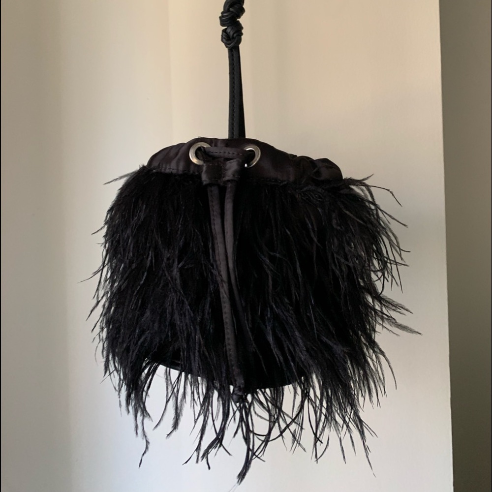 steve madden fur bag!